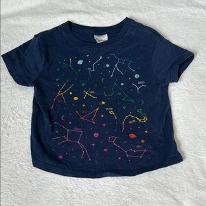 Hanna Andersson Navy Blue Constellation T-Shirt